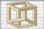 M. C. Escher: Il cubo impossibile
